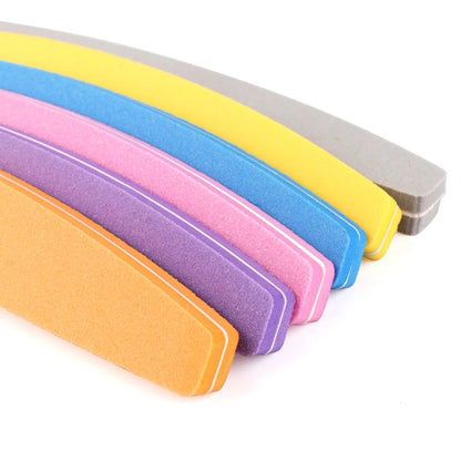 Colorful Nail Art Sponge Files ( 5pcs )