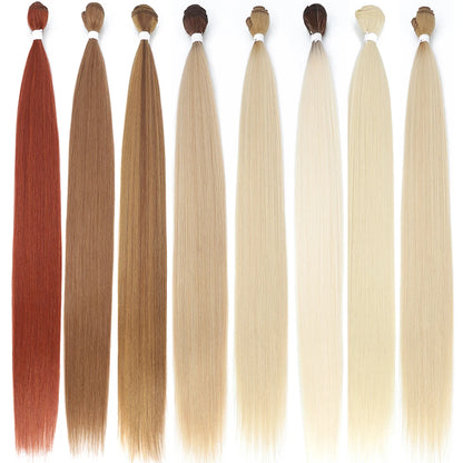 Bone Straight Synthetic Hair Extensions