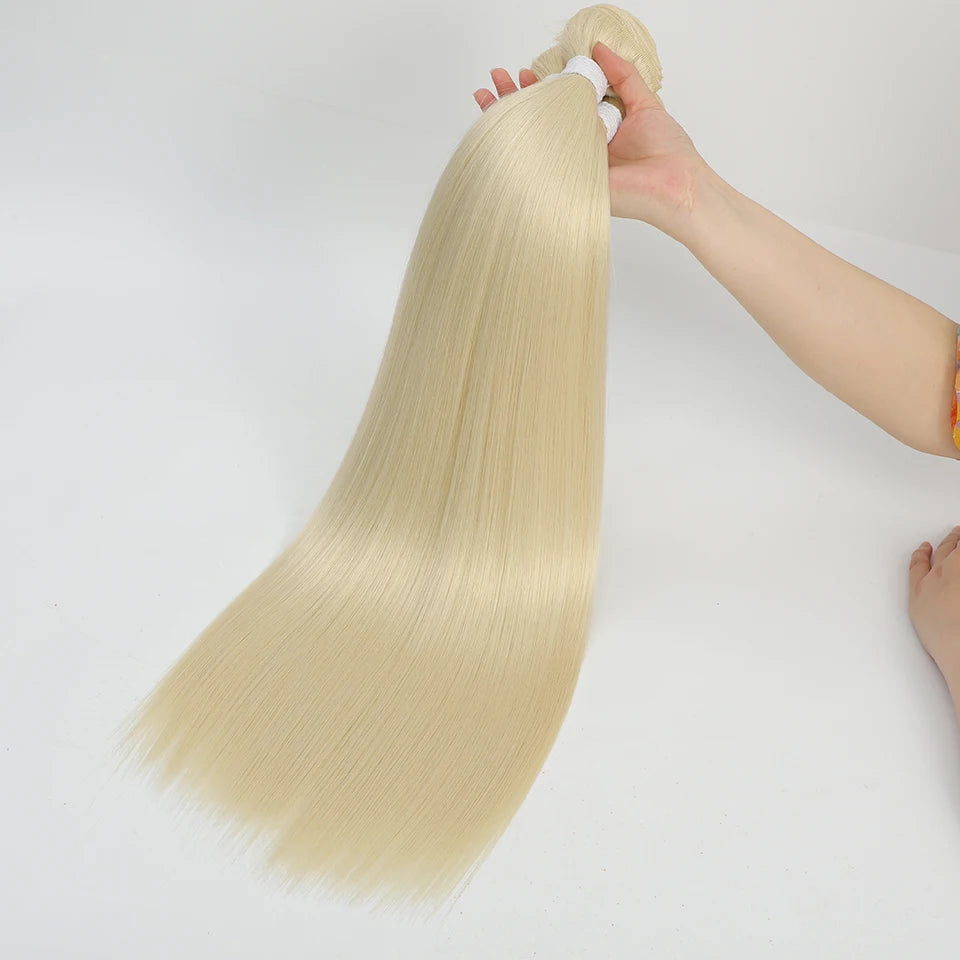 Bone Straight Synthetic Hair Extensions