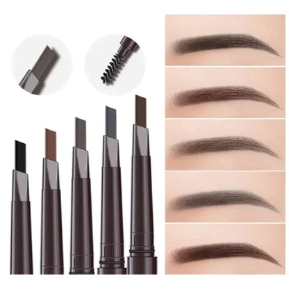 2-in-1 Professional Waterproof Eyebrow Pencil