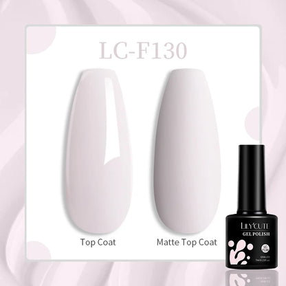 Vibrant LILYCUTE 129-Color Gel Polish Set