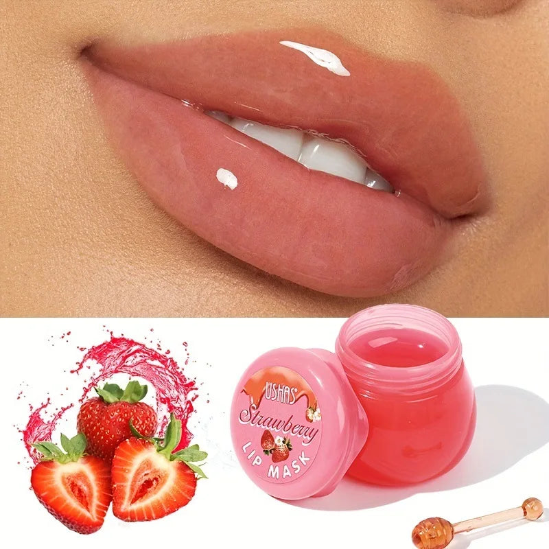 Strawberry Flavor Lip Mask for Hydrating and Repairing Lips