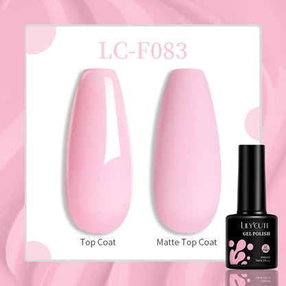 Vibrant LILYCUTE 129-Color Gel Polish Set