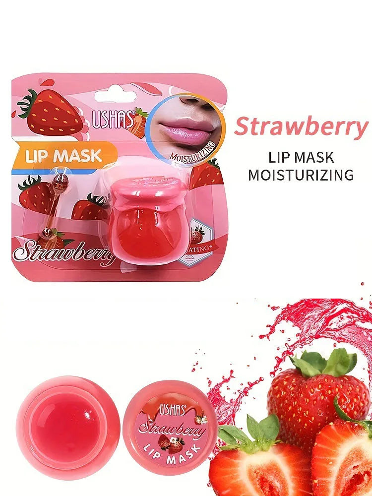 Strawberry Flavor Lip Mask for Hydrating and Repairing Lips