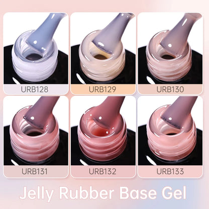 Translucent Nude Jelly Gel Quick Nail Art Base