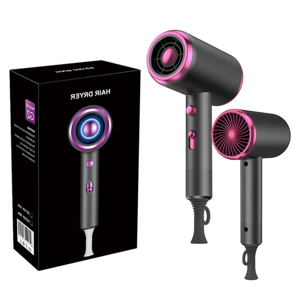 Hair Dryer with Diffuser Blow Dryer Comb Brush