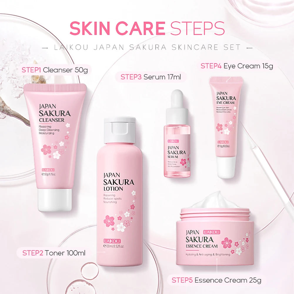 Sakura Skincare Set