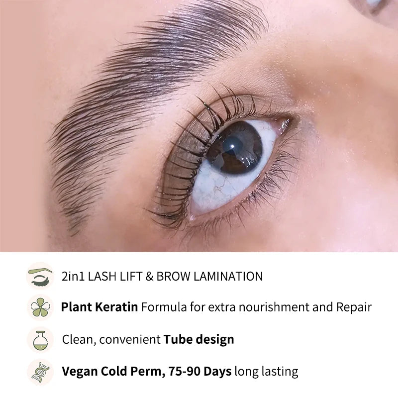 Eyelash And Eyebrow Lift Perm Fixation Set ( 10ml )