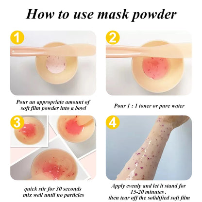 DIY SPA Soft Hydro Jelly Mask Powder with Collagen