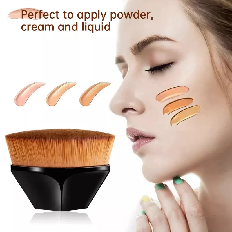 Six-Corner Kabuki Foundation Makeup Brush Set