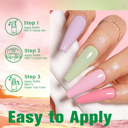 Spring Glow BORN PRETTY Gel Nail Polish