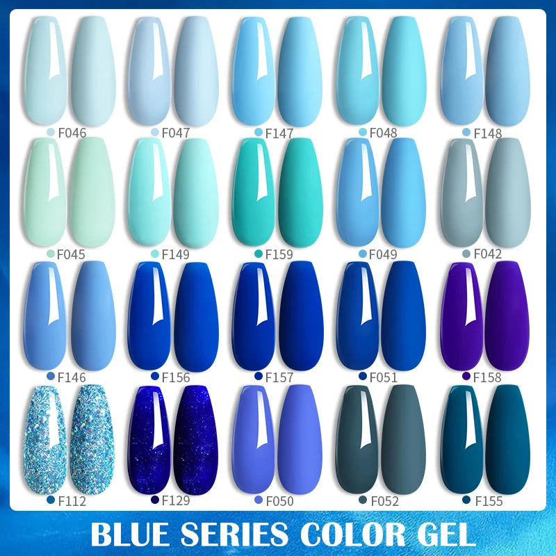 Blue Series LILYCUTE Gel Nail Polish